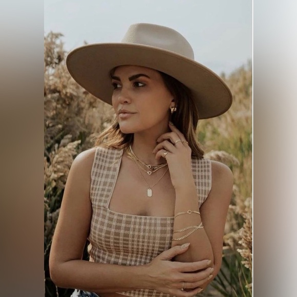 OLIVE & PIQUE | Billie Wool Felt Rancher Cowboy Hat main image 10